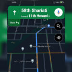 فاواپرس - مسیریاب گوگل مپ در ایران فعال شد