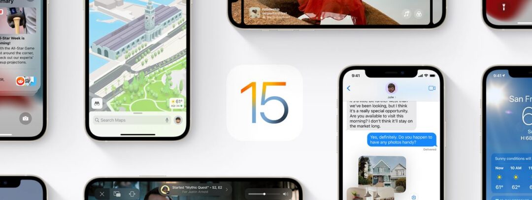 فاواپرس - اپل از سیستم عامل iOS 15 با قابلیتهای جدید رونمایی کرد