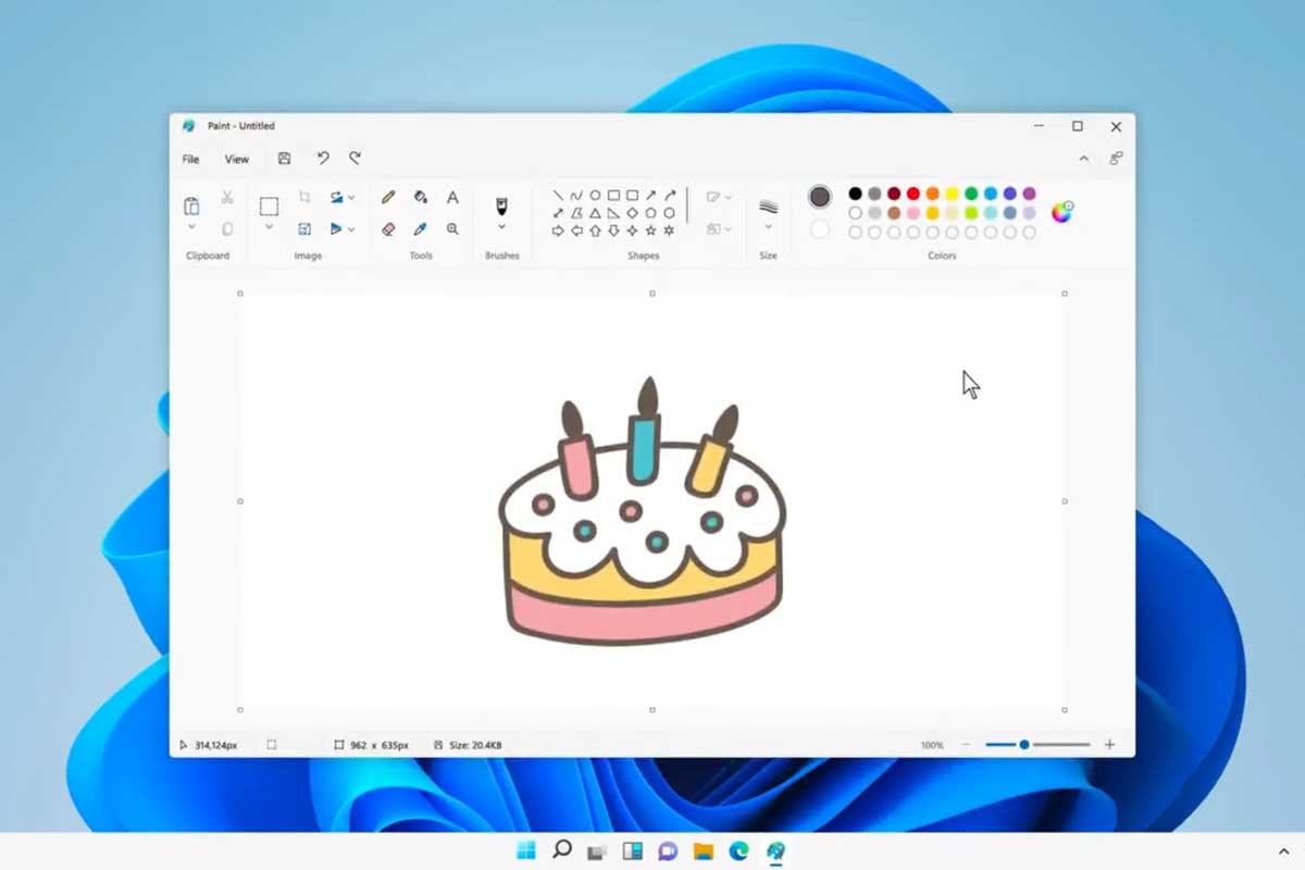 برنامه Paint در ویندوز ۱۱ بازطراحی می‌شود