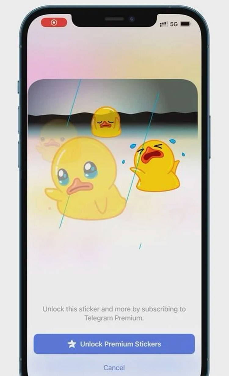 اشتراک تلگرام پریمیوم با ایموجیها و استیکرهای پولی در راه است اشتراک تلگرام پریمیوم با ایموجیها و استیکرهای پولی