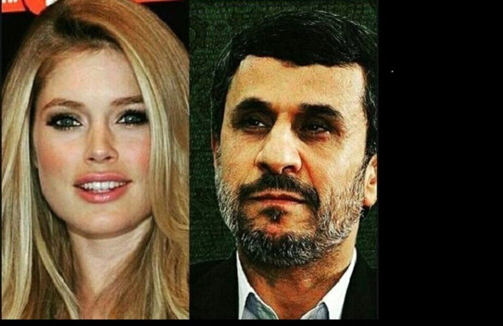 فاواپرس / سیلویا والریا مدل ایتالیایی هنوز هم عاشق احمدی‌نژاد است