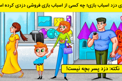 فاواپرس - معمای دزد اسباب بازی؛ چه کسی از اسباب بازی فروشی دزدی کرده است؟