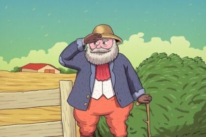 فاواپرس - تست بینایی: 11 ثانیه فرصت دارید تا همسر پیرمرد را در تصویر پیدا کنید!