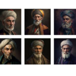 فاواپرس / بازسازی چهره شاعران ایرانی به کمک هوش مصنوعی