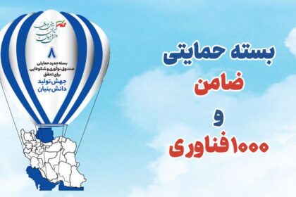 فاواپرس - فراخوان دو بسته حمایتی «ضامن» و «۱۰۰۰ فناور» توسط صندوق نوآوری و شکوفایی منتشر شد