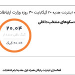 فاواپرس - آموزش فعالسازی اینترنت رایگان همراه اول، هدیه ایام انتخابات