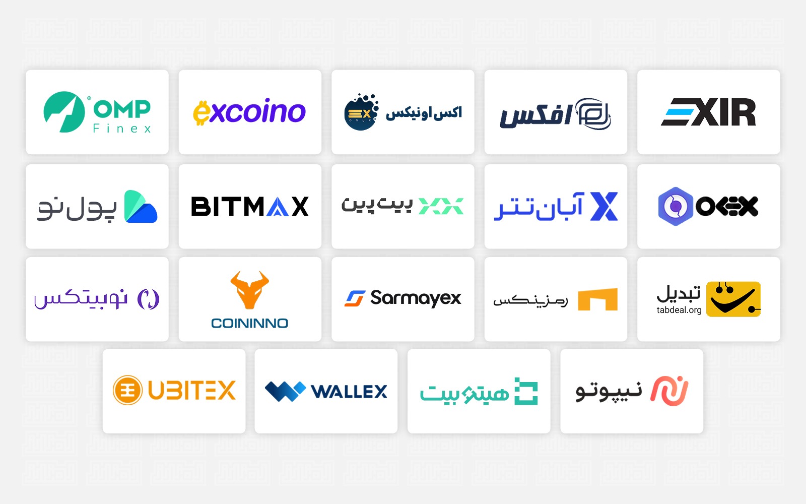 فهرست ۱۹ صرافی رمزارز برتر ایرانی